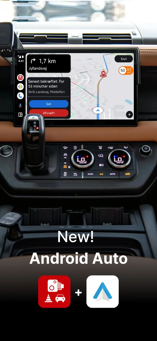Trafik Alarm navigation and alerts